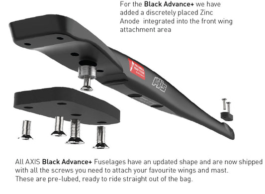AXIS Black Advance+ Ultrashort fuselage