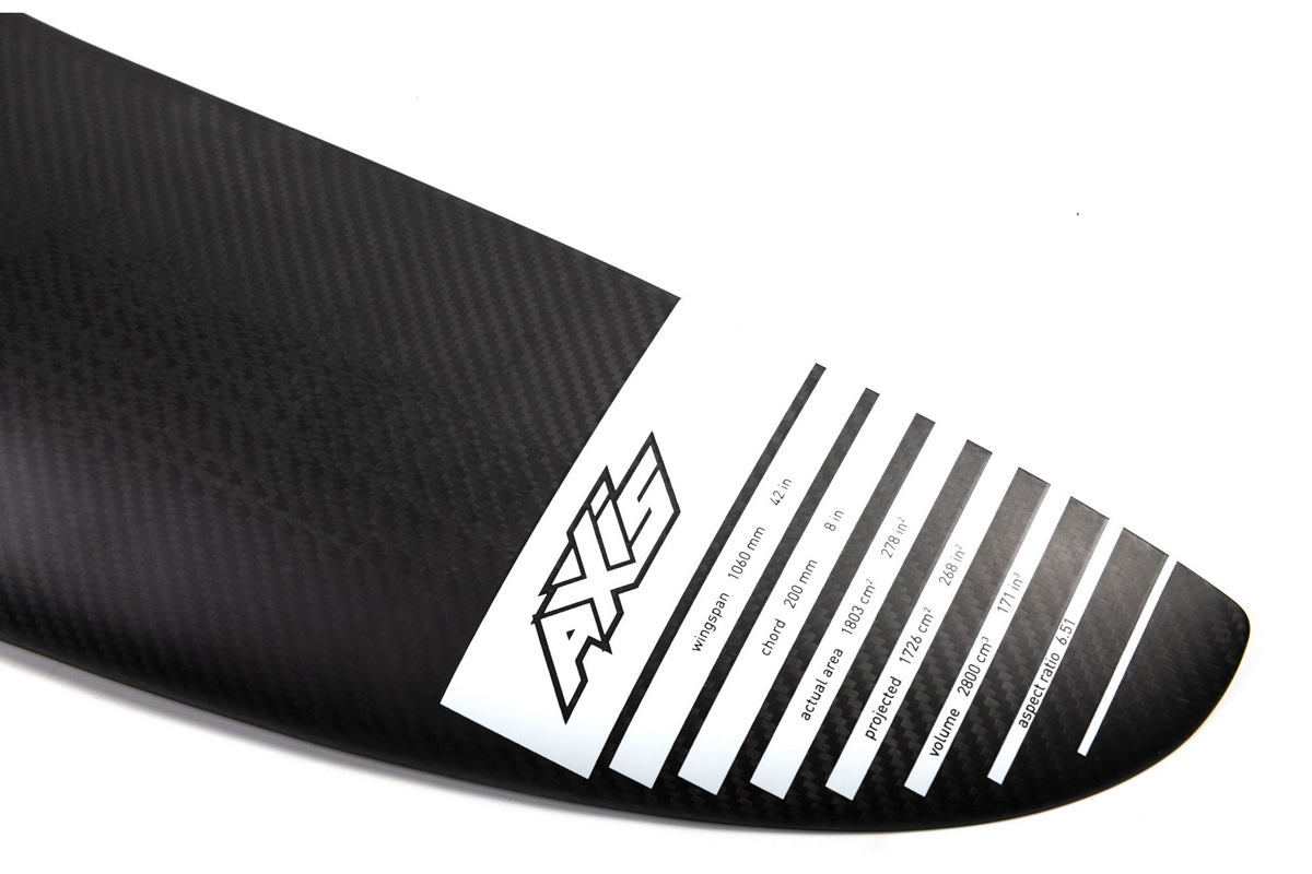 AXIS Foils BSC 1060 Carbon Hydrofoil Wing – Live2Kite