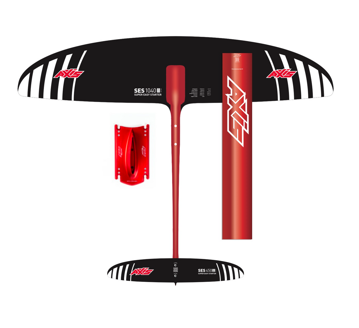 AXIS Foils Super Easy Start (SES) Foil Package 1040 – Live2Kite AXIS Foils Super Easy Start (SES) Foil Package 1040 – Live2Kite