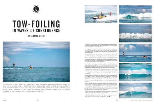 AXIS Foils - Tow Foiling in Waves of Consequence - The Foil Mag