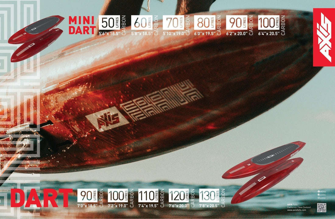 As seen in Foiling Magazine: the Frank Dart and Mini Dart