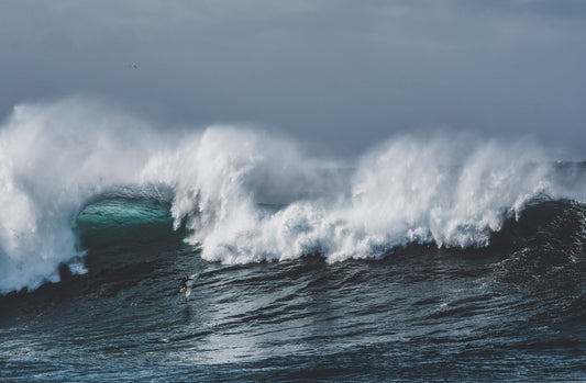 Wedding Cake: Jeremy Wilmotte tows the biggest swell at Wedding Cake Island