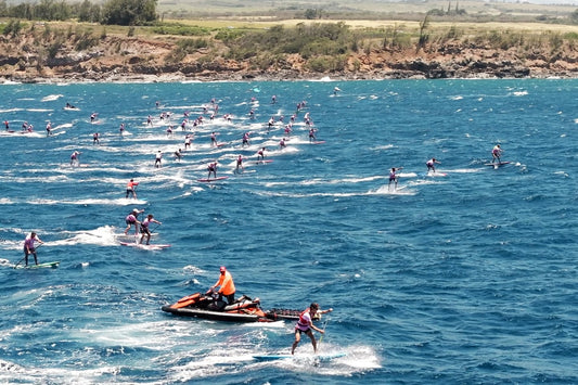 Livio Menelau second in wing foil at the Paddle Imua 2025