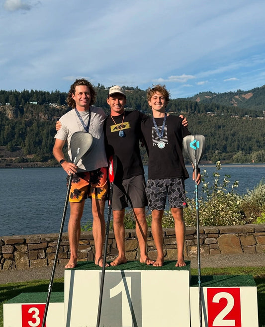 Kai Thompson wins the Gorge Downwind Challenge 2025