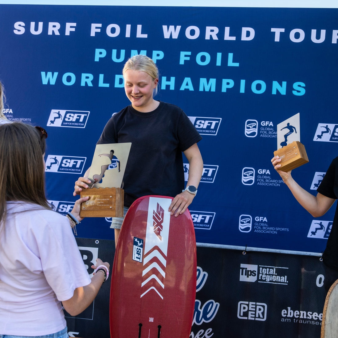 Marnie Bertram is the 2026 SFT Pump Foil World Champion
