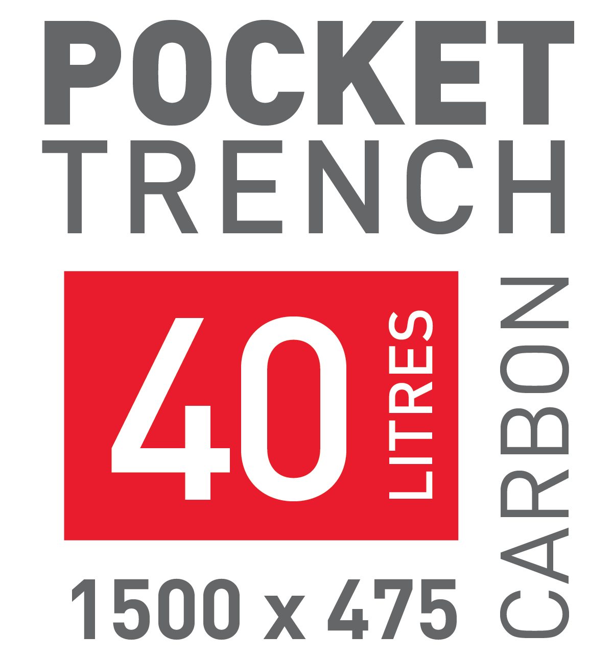 AXIS Foils Foil Drive POCKET TRENCH - AXIS Foilboard - 40L