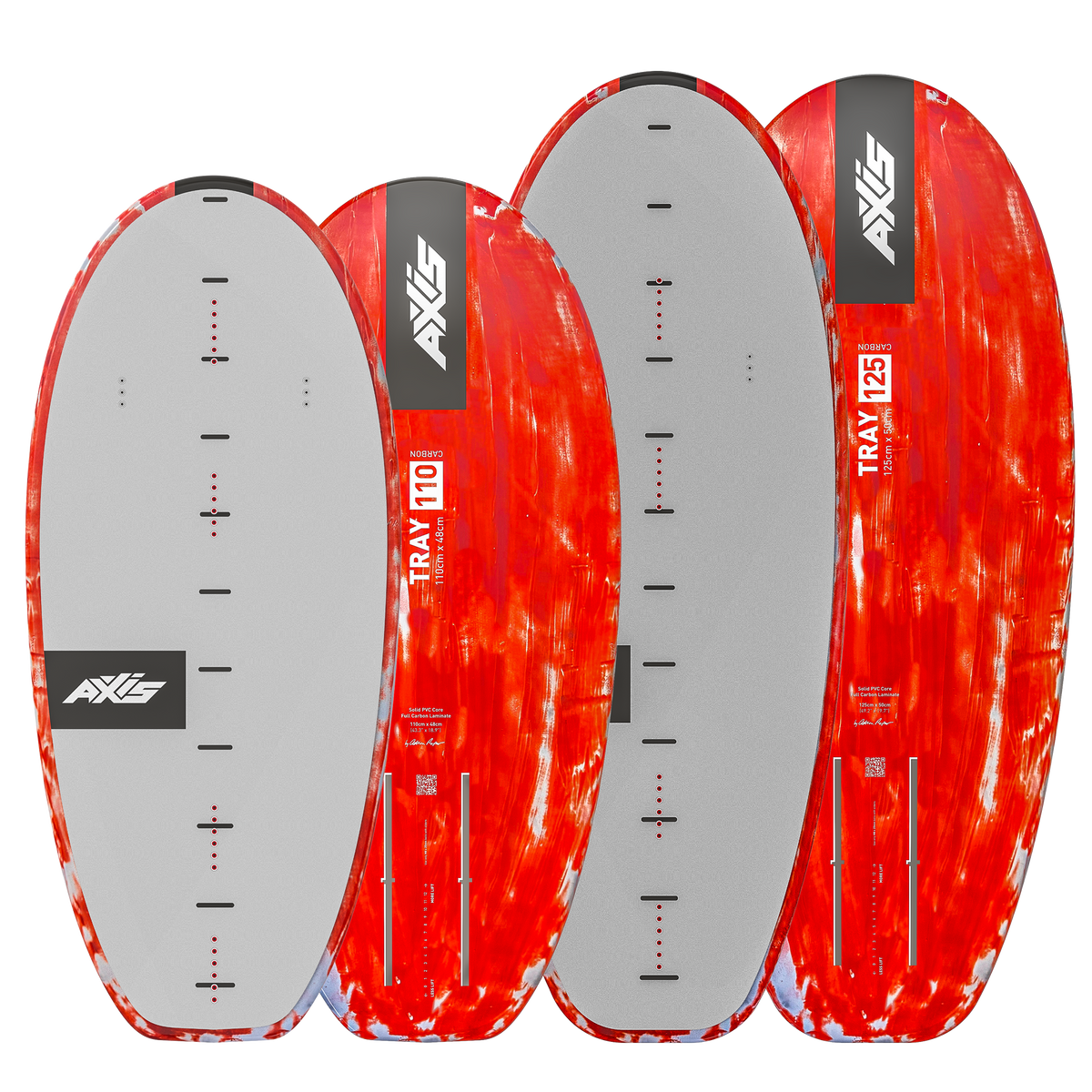 AXIS Foils Tray v5 Carbon Foilboard 125