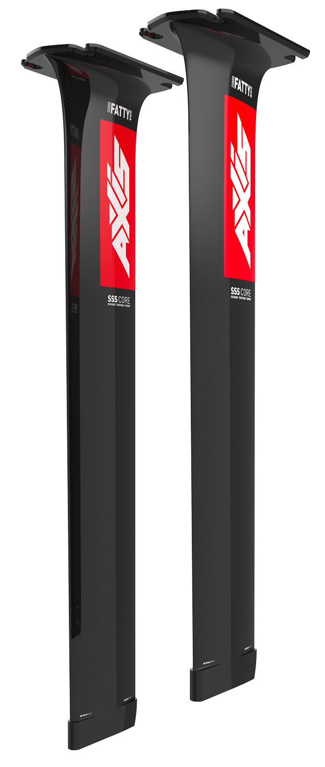 AXIS Power Carbon FATTY Mast & Base Plate 80