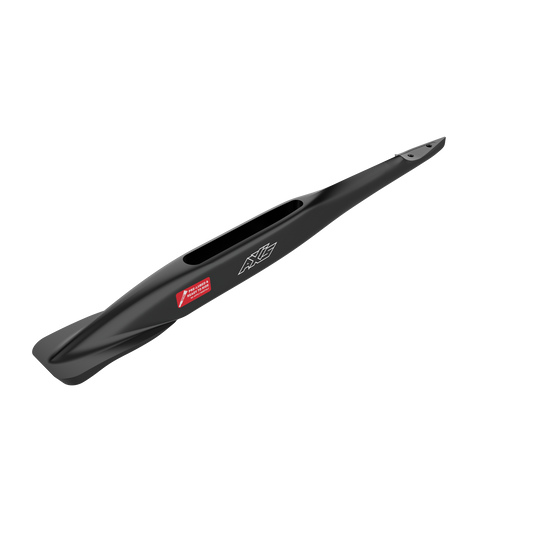 AXIS Foils Black Fuselage - Psychoshort Length - Advance+ FATTY - 520mm with Zinc & Titanium inserts