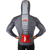 AXIS Hooded UV Rashie - Smoke (grey)