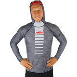 AXIS Hooded UV Rashie - Smoke (grey)