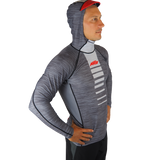 AXIS Hooded UV Rashie - Smoke (grey)