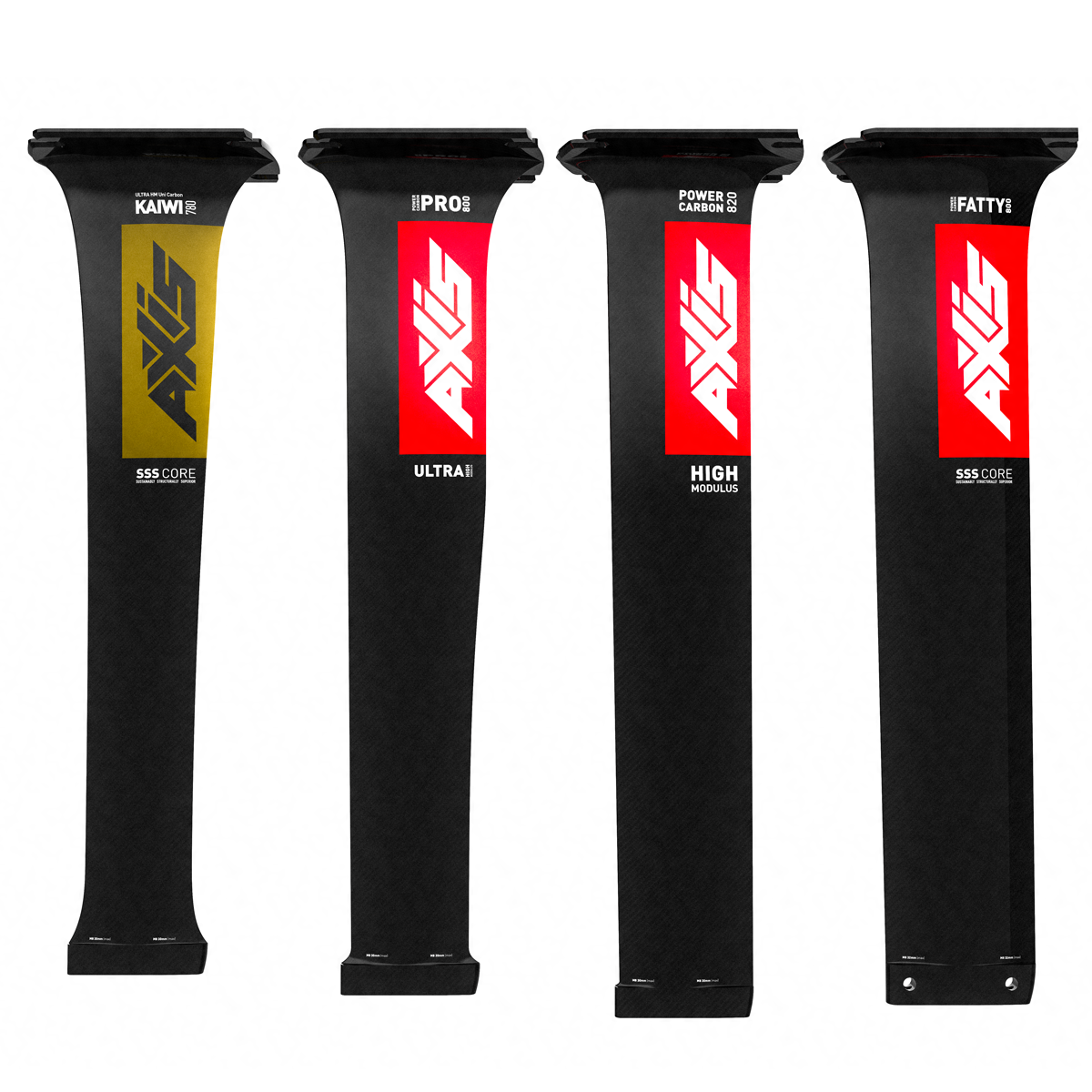 AXIS Foils KAIWI Ultra High Modulus Uni Carbon Mast 780
