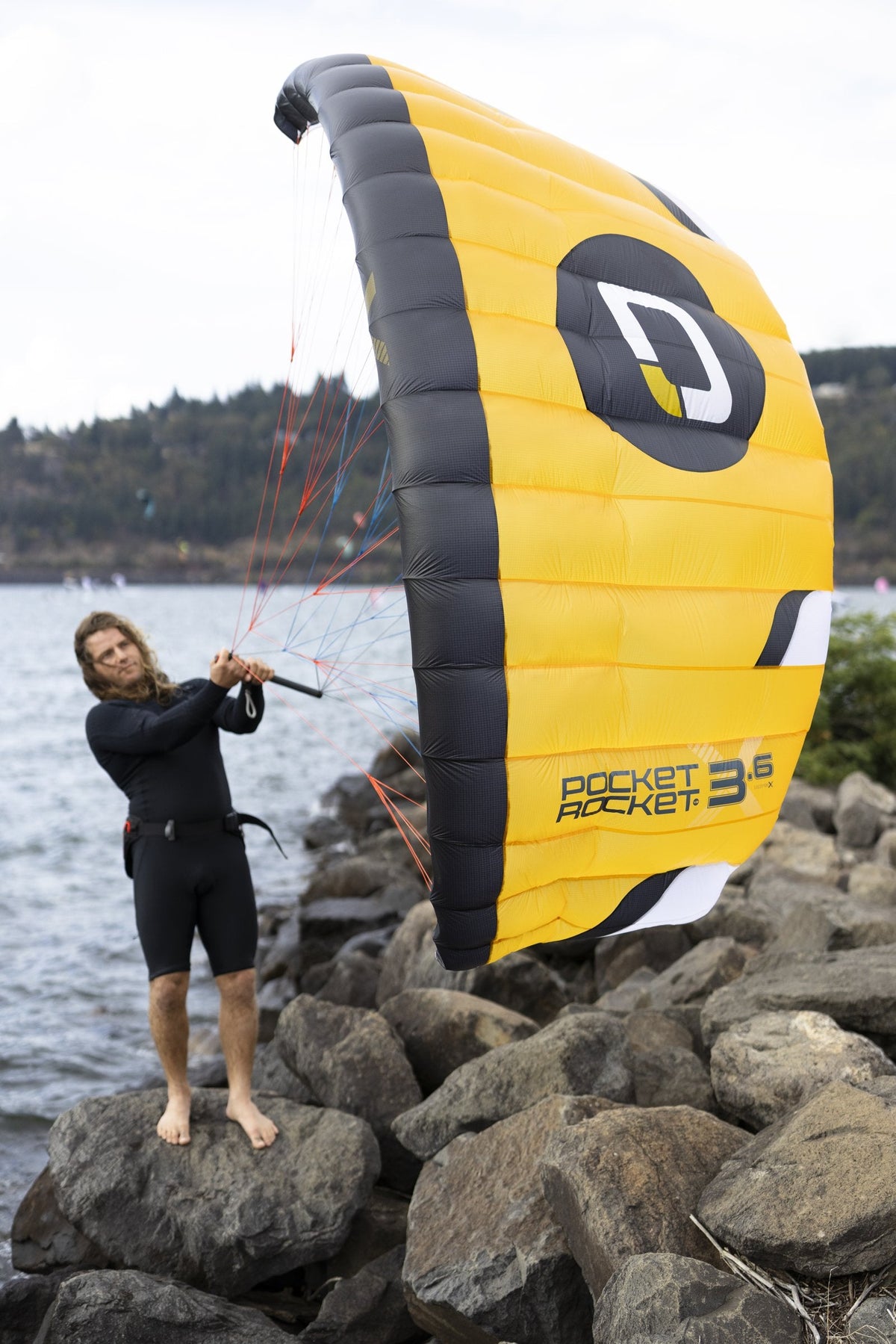 Ozone Pocket Rocket V2 Ultra-X parawing, Carbon Grey / Gold