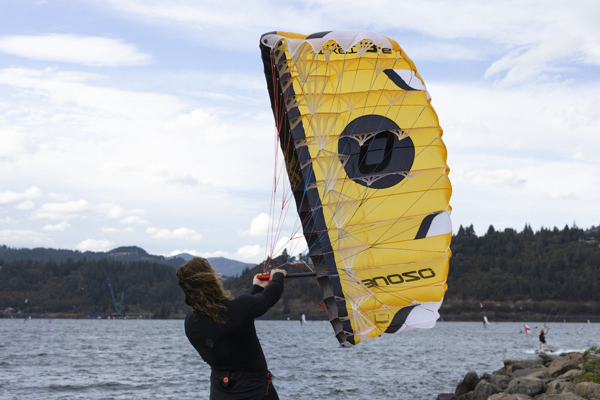 Ozone Pocket Rocket V2 Ultra-X parawing, Carbon Grey / Gold