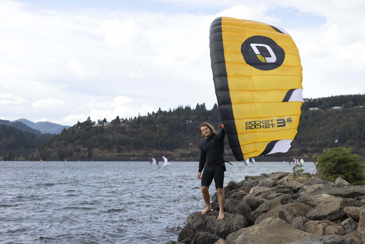 Ozone Pocket Rocket V2 Ultra-X parawing, Carbon Grey / Gold