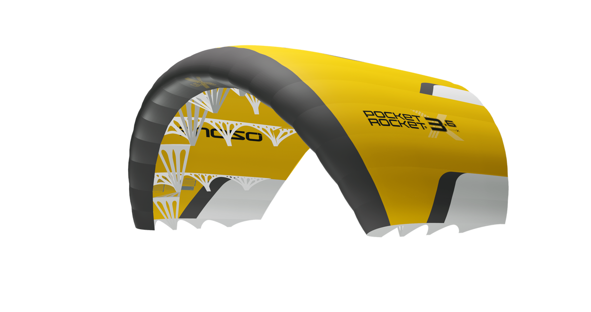 Ozone Pocket Rocket V2 Ultra-X parawing, Carbon Grey / Gold
