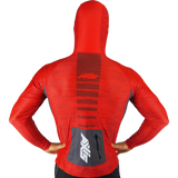 AXIS Hooded UV Rashie - Fire (red)