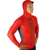 AXIS Hooded UV Rashie - Fire (red)