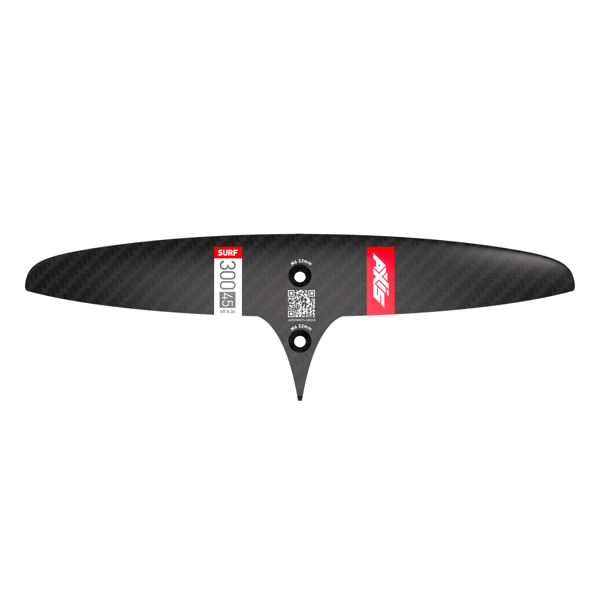 AXIS Foils SURF SKINNY - 300/45 Carbon Rear Hydrofoil wing