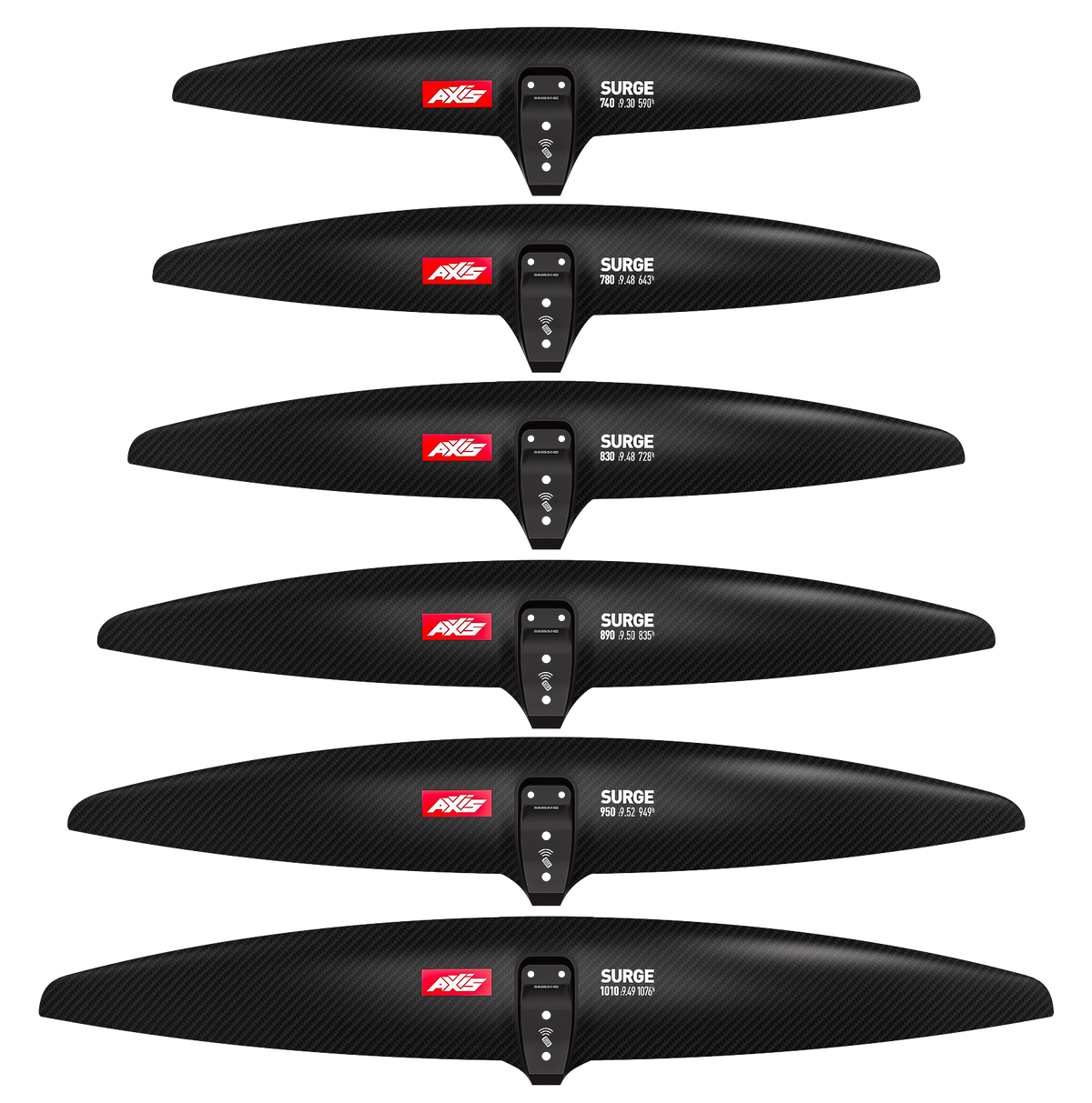 AXIS SURGE 950 Carbon Hydrofoil wing