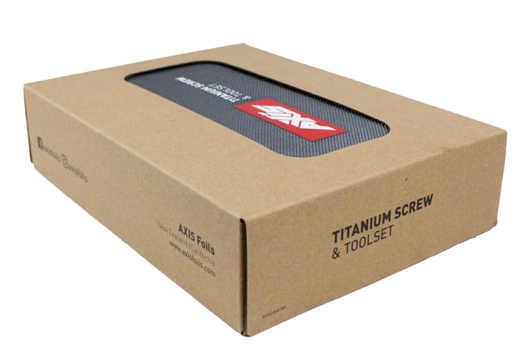 AXIS Foils Titanium Screw and Toolset Box