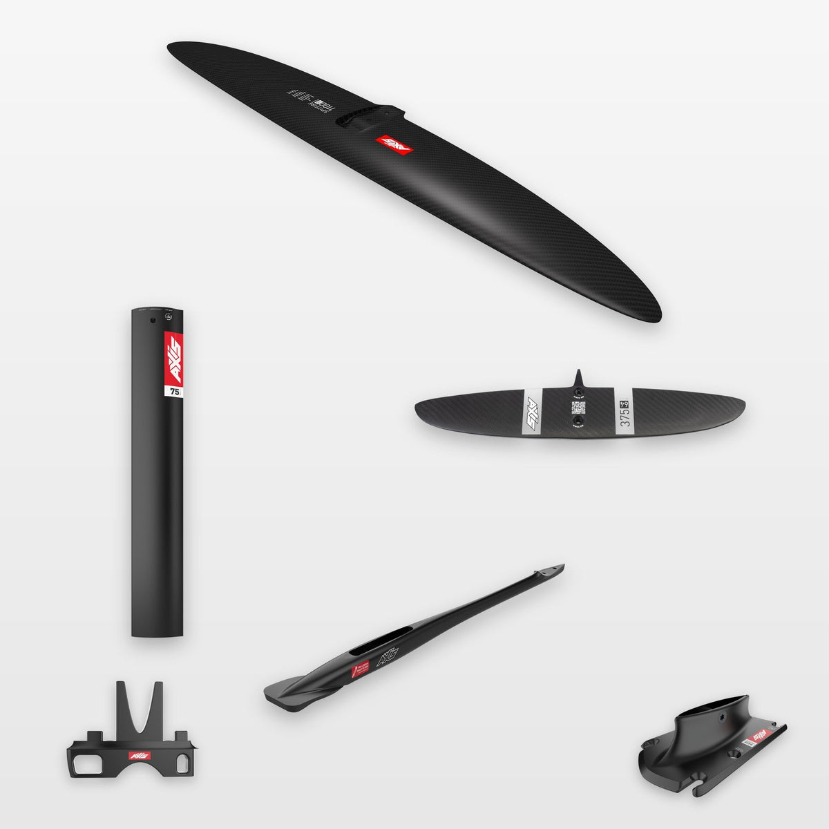 AXIS Learn to Foil Package Spitfire 1100, PROGRESSIVE 375: every part in the package