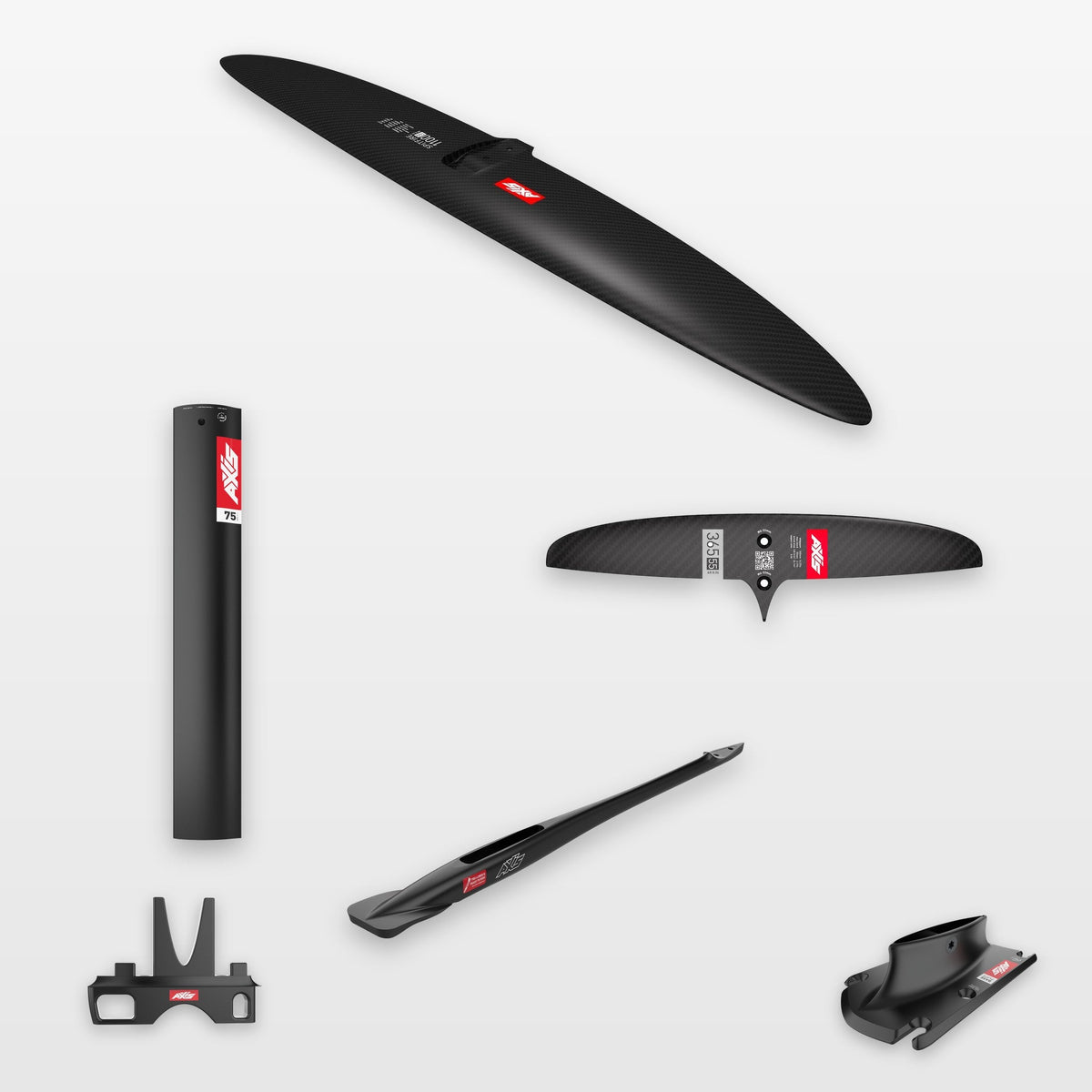 AXIS Learn to Foil Package Spitfire 1100, SKINNY 365/55: every part in the package