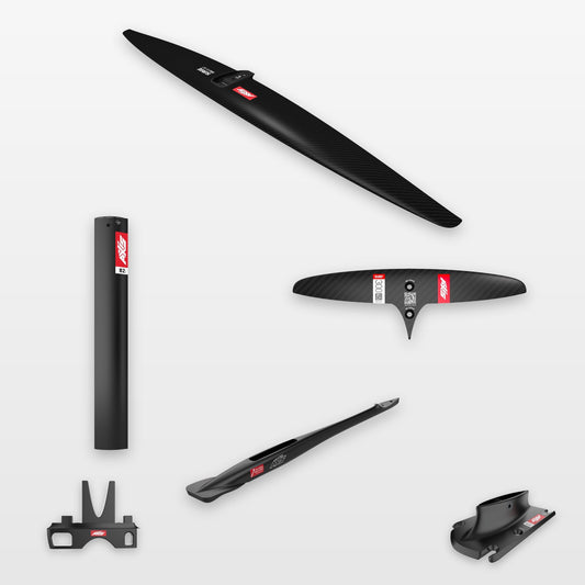 AXIS Complete Foil Package Surge 1240, SURF SKINNY 300/45 / 19mm aluminium 82cm: every part in the package