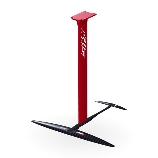 AXIS Kite Foil Package 830, SURF SKINNY 320/48 / 19mm aluminium / 90cm: 3D render of the assembled foil