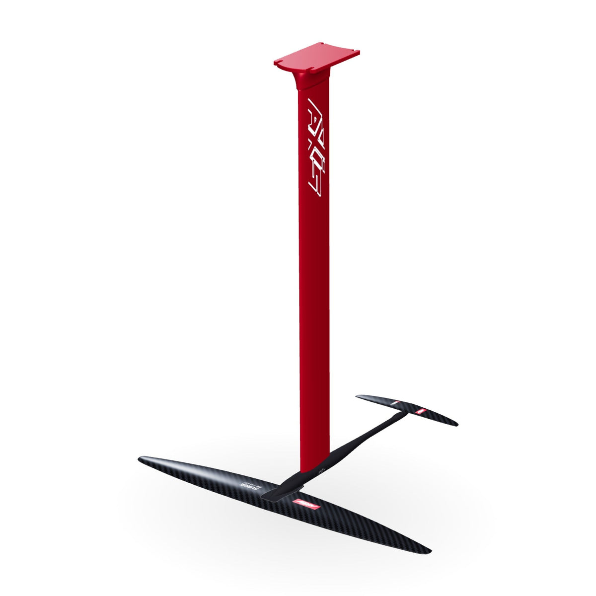 AXIS Kite Foil Package 890, SURF SKINNY 320/48 / 19mm aluminium / 105cm: 3D render of the assembled foil