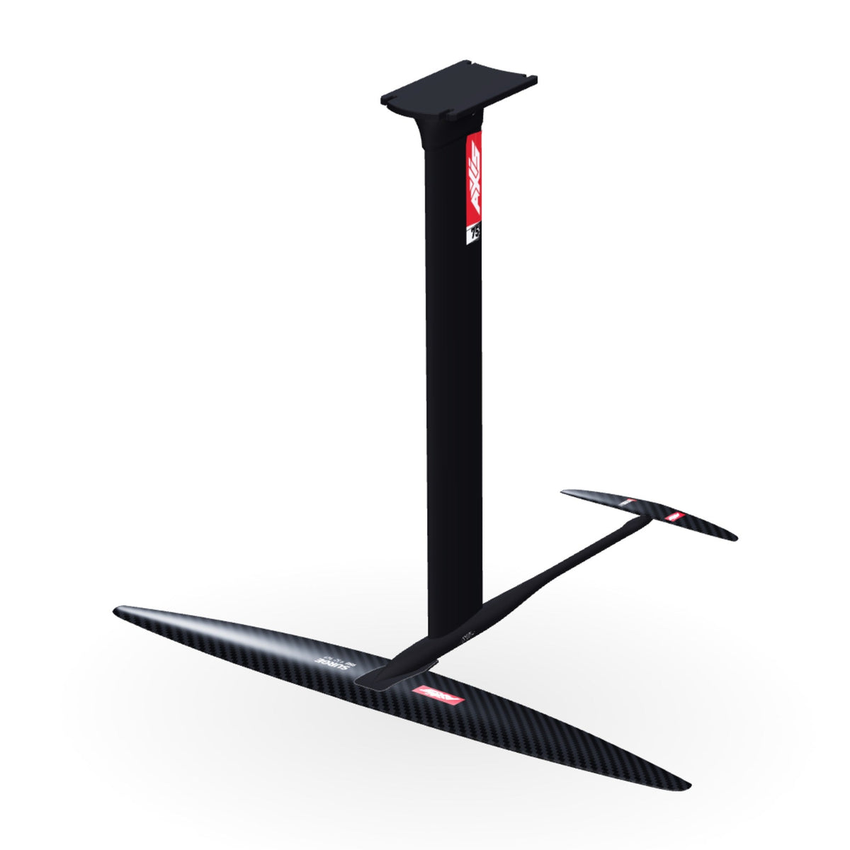 AXIS Wake Foil Package Surge 950, SURF SKINNY 300/45: 3D render of the assembled foil