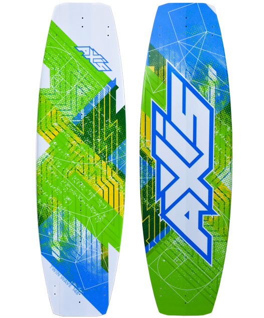 AXIS 2019 Twin Wave Twintip Kiteboard, Kiteboard, - Live2Kite