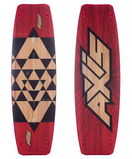 AXIS 2019 Liberty Twintip Kiteboard, Kiteboard, - Live2Kite