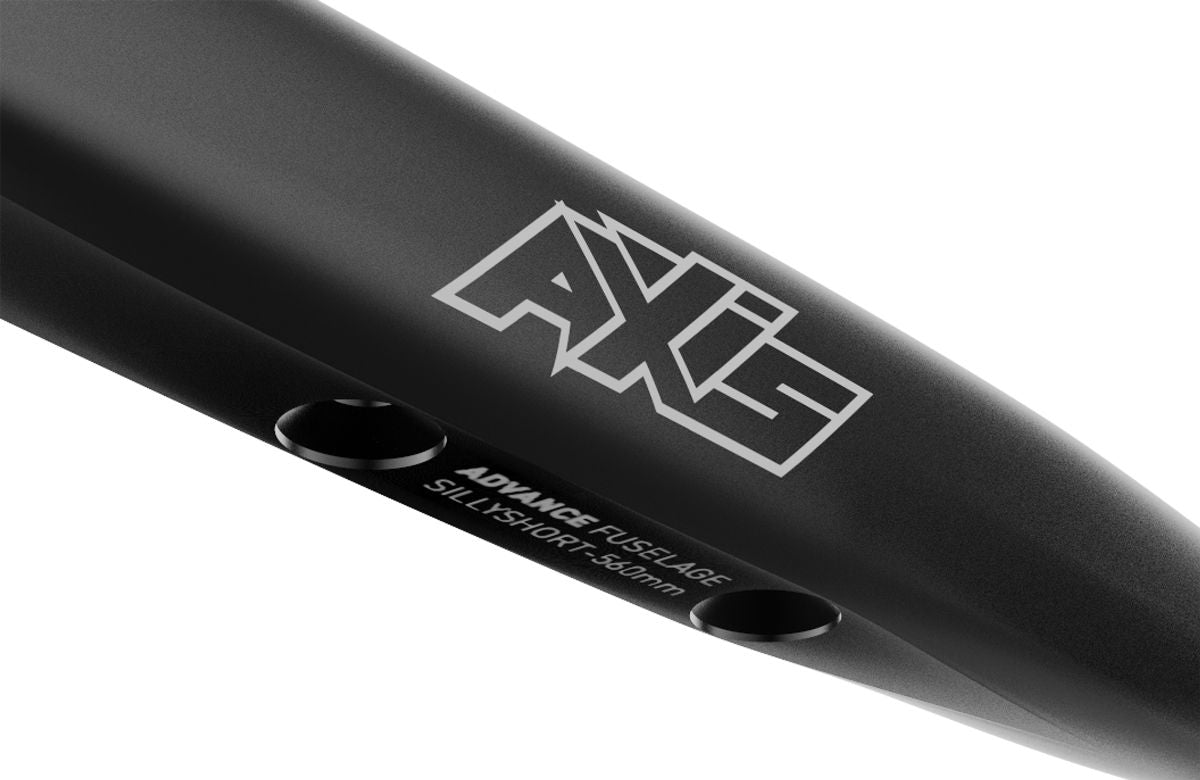 AXIS Foils Black Fuselage - Sillyshort Length - Advance+ - 560mm with Zinc insert
