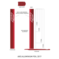 AXIS Aluminum Kite Foil Mast Set, Mast, - Live2Kite