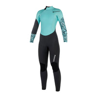 Mystic 2018 Women's Diva 5/3 Fullsuit Backzip Wetsuit, Wetsuit, - Live2Kite