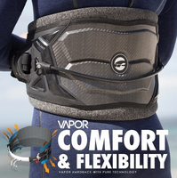 Prolimit 2019 Vapor Hardshell Kitesurf Waist Harness, Harness, - Live2Kite