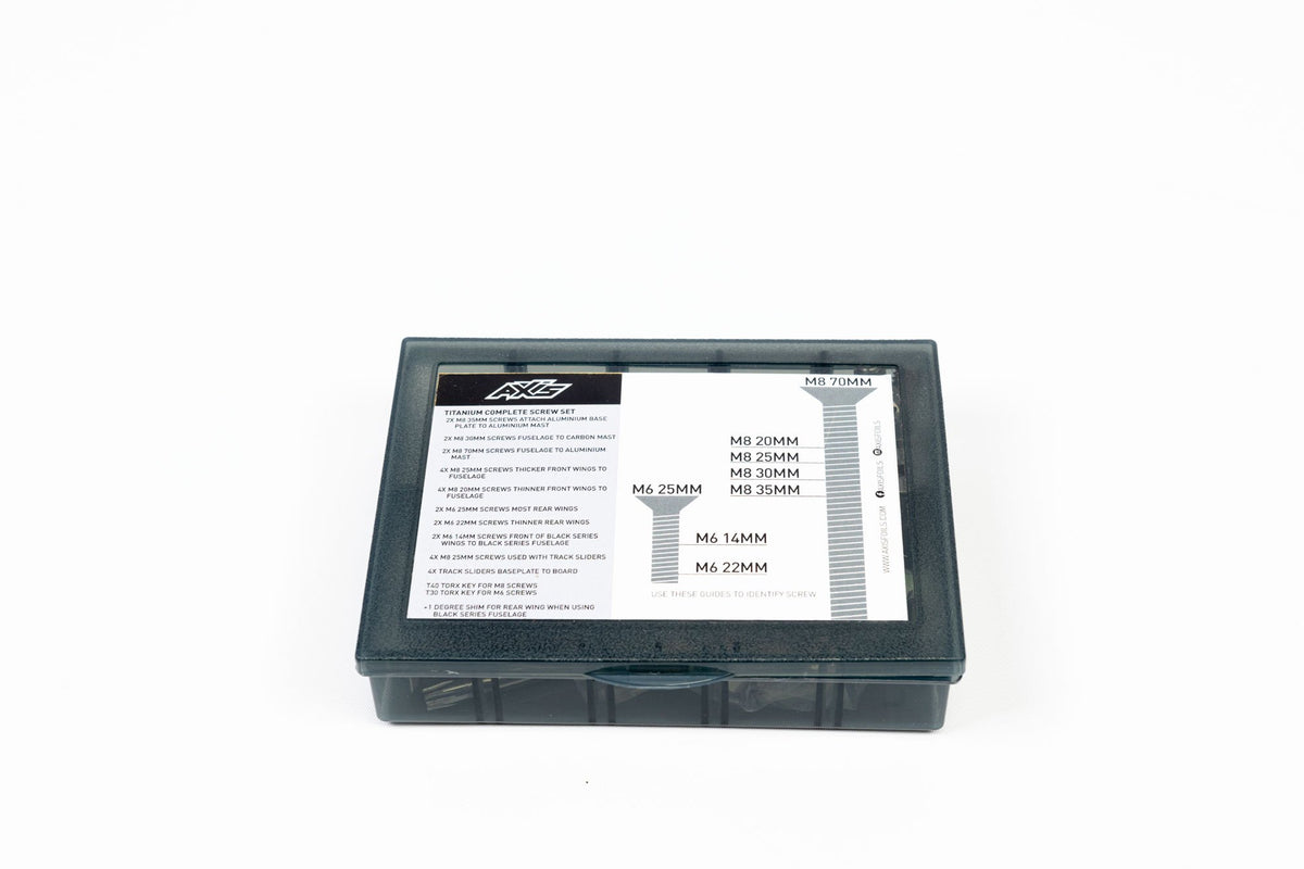 AXIS Foils Titanium Screwset and Toolset