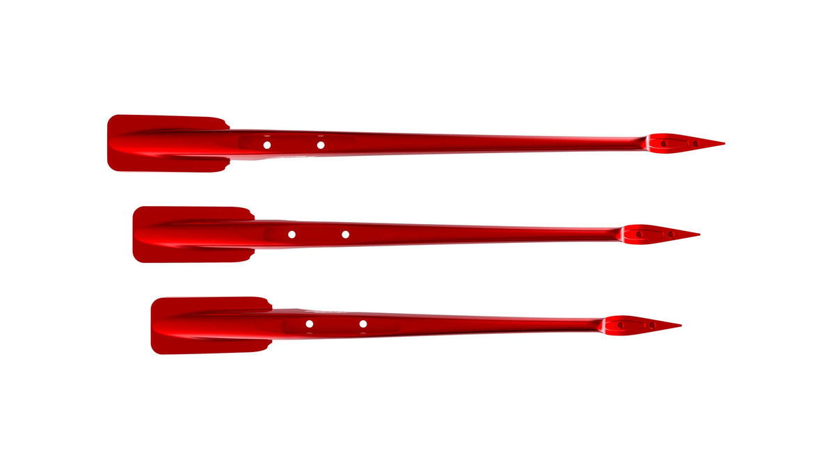 AXIS Foils Red Fuselage - Crazyshort Length - Advance - 580mm