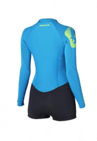 Mystic 2015 Women's Diva Super Shorty Longarm Frontzip Wetsuit, Wetsuit, - Live2Kite