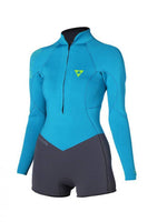 Mystic 2015 Women's Diva Super Shorty Longarm Frontzip Wetsuit, Wetsuit, - Live2Kite