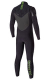 Mystic Legend 5/3 Fast Drying Frontzip, 2016 Black Friday, Wetsuit, - Live2Kite